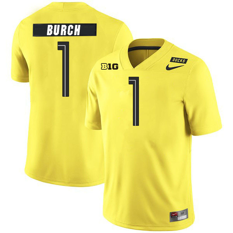 Jordan Burch Oregon Jersey,Oregon Ducks Football Uniforms Youth-Alternate Yellow